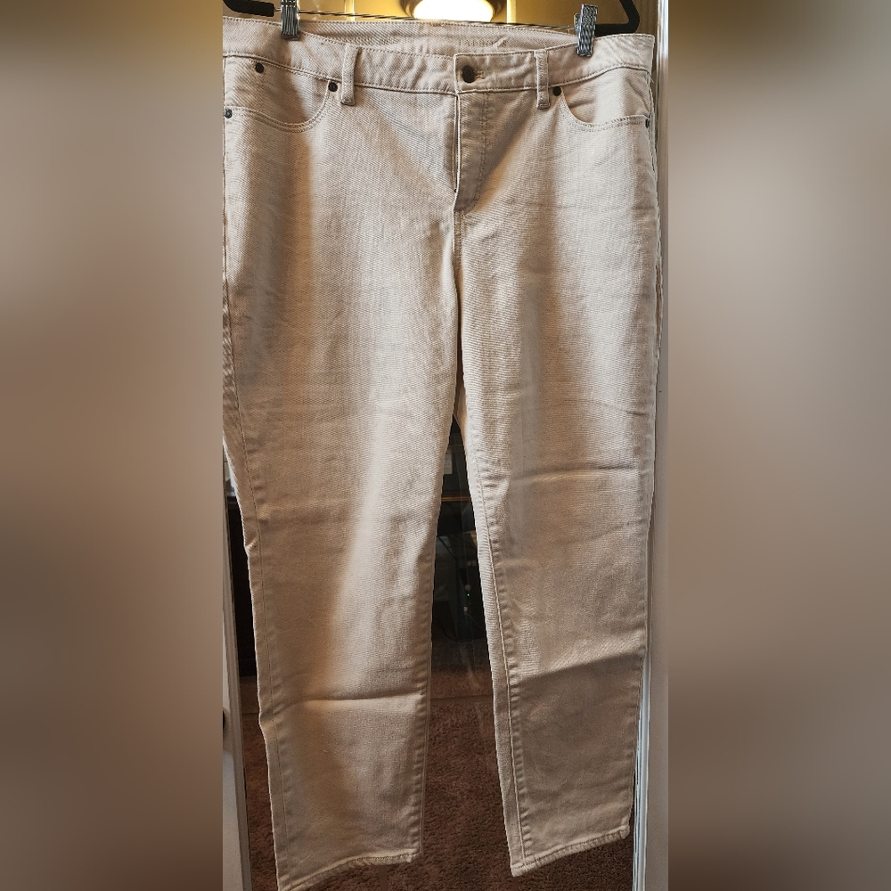 Talbots Women's Signature Tan Jeans